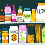 food label illustration